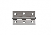 Wickes  Wickes Loose Pin Butt Hinge - Chrome 76mm Pack of 2
