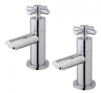 Wickes  Wickes Trivor Chrome Bath Taps