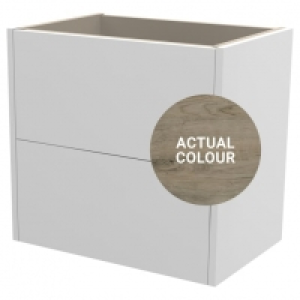 Duarti By Calypso Cascade 600mm Slimline 2 Drawer Wall Hung