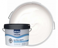 Wickes  Wickes Trade Ultra Matt Emulsion Pure Brilliant White 10l