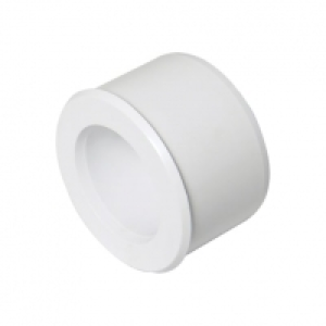 FloPlast WS38W Solvent Weld Waste Reducer - White 40mm x 32m