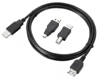 Wickes  Ross 5 to 1 USB 2.0 Connection Kit - White 1.8m