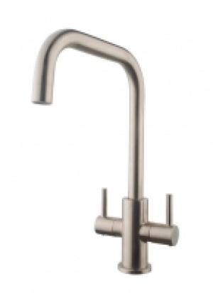 Wickes Vittoria Monobloc Kitchen Sink Mixer Tap - Brushed Ni