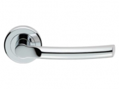 Serozzetta Nelson Lever on Concealed Fix Round Rose Door Han