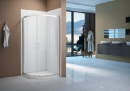 Nexa By Merlyn 6mm Chrome Quadrant Double Sliding Door Showe