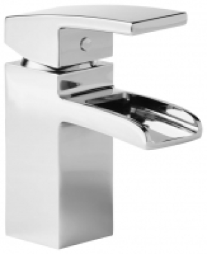 Wickes  Wickes Waterfall Mono Basin Mixer Tap - Chrome