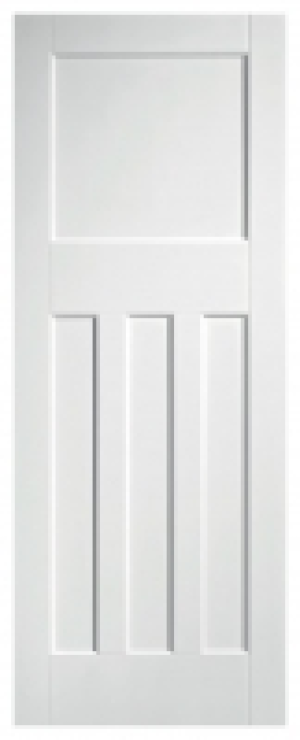 LPD Internal DX 30s Primed White Solid Core Door - 838 x 198