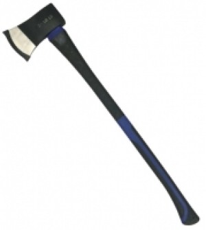 Wickes Fibreglass Handle Tempered Head Axe - 3.3lb