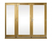Wickes  Wickes Albery Pattern 10 Solid Oak Laminate French Doors 6ft