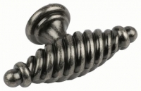 Wickes  Wickes Henley T Knob Handle - Antique Pewter 65mm