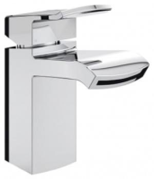 Wickes  Bristan Descent Chrome Basin Mixer Tap with Clicker Waste