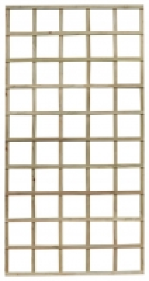 Forest Garden Smooth Planed Trellis Panel - 900 x 1800mm