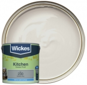 Wickes Shadow Grey - No. 230 Kitchen Matt Emulsion Paint - 2