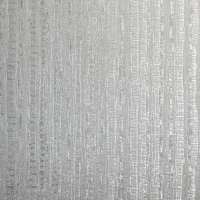 Wickes  Arthouse Luxe Industrial Stripe Silver Wallpaper 10.05m x 53