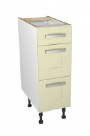 Wickes  Wickes Ohio Cream Shaker Drawer Unit - 300mm