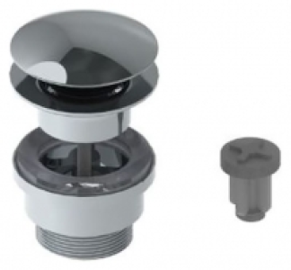 Wickes Click And Freeflow 2 Part Basin Waste - Chrome