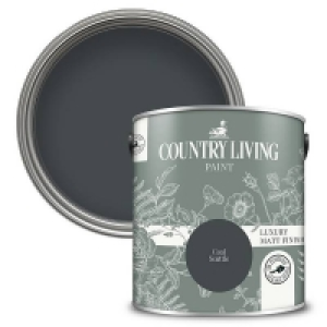 Water Based Country Living Matt Emulsion Multi-Surface Paint Coal Scuttl