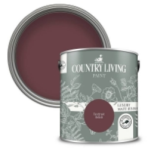 Water Based Country Living Matt Emulsion Multi-Surface Paint Beetroot Re