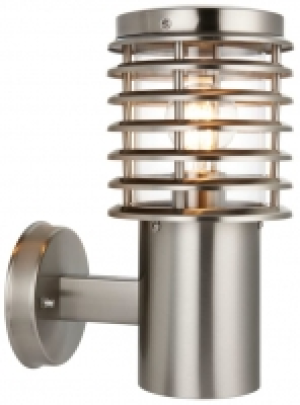 Wickes  Wickes Eton Brushed Chrome Wall Light - 60W