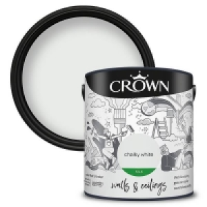 Crown Standard Silk Emulsion Chalky White - 2.5L