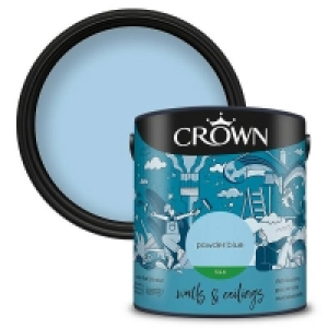 Crown Breatheasy Powder Blue - Silk Emulsion Paint - 2.5L