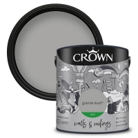 Homebase Crown Crown Breatheasy Granite Dust - Silk Standard Emulsion Paint