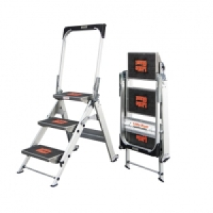 Wickes  Tb Davies Little Giant 3 Tread Aluminium Safety Stepladder