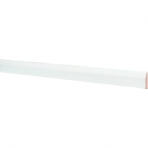 Wickes Chamfered Primed MDF Architrave - 18mm x 69mm x 2.1m