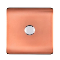 Homebase Plastic Trendi Switch LED Dimmer Switch - Copper