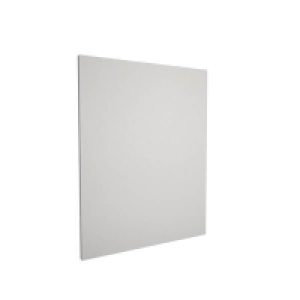 Wrapped Mdf Clad on Base Panel for High Gloss Slab White, Handleless Whi
