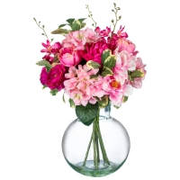 BMStores  Floral Arrangement - Bright Pink