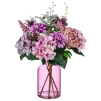 BMStores  Floral Arrangement - Purple