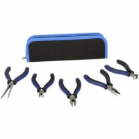 Halfords  Halfords 5 Piece Mini Pliers Set with Pouch 439375