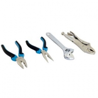 Halfords  Halfords 4 Piece Pliers & Wrench Set 232426