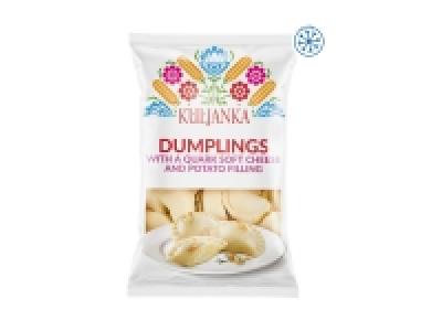 Kuljanka Dumplings with a Quark Soft Cheese < Potato Fill £1.49