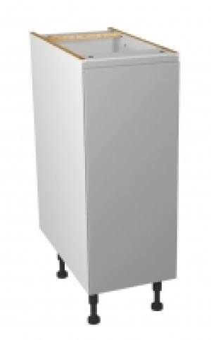 Wickes Madison Grey Gloss Handleless Base Unit - 300mm