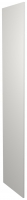 Wickes  Wickes Vermont Grey Tower Decor End Panel - 18mm