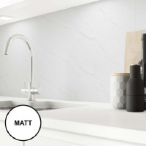 AluSplash Splashback Marble 3050 x 610mm - Matt