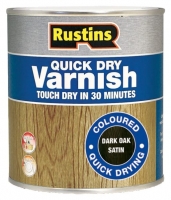 Wickes  Rustins Quick Dry Varnish - Dark Oak - 500ml