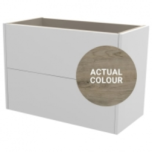 Duarti By Calypso Cascade 800mm Slimline 2 Drawer Wall Hung