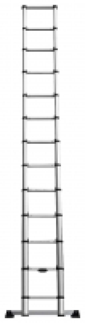 Wickes  Youngman Telescopic 3.8m Aluminium Extension Ladder