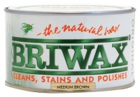 Wickes  Briwax Original Beeswax - Medium Brown - 400g