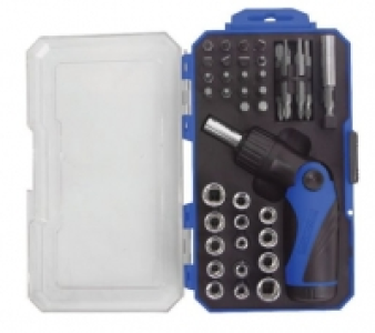 Wickes  Wickes 46 Piece Ratchet Screwdriver Set