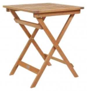 Charles Bentley FSC Eucalyptus Square Folding Garden Bistro