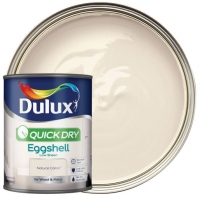 Wickes  Dulux Quick Dry Eggshell Paint - Natural Calico - 750ml