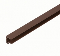 Wickes  10mm PVC Sheet Closure - Brown 2.1m