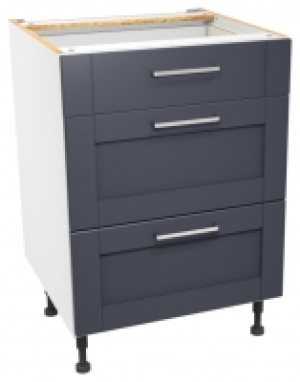 Wickes  Ohio Navy Shaker Drawer Unit - 600mm