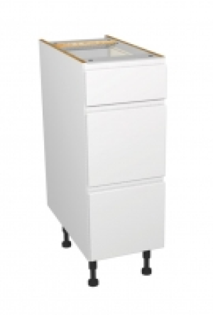 Wickes  Wickes Madison White Gloss Handleless Drawer Unit - 300mm