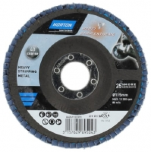 Wickes  Norton Rapid Strip Non Woven Sanding Disc for Rust - 115mm