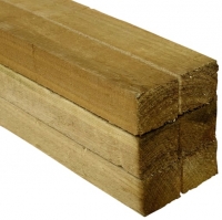 Wickes  Wickes Treated Sawn Timber - 47 x 47 x 1800mm - Pack 6